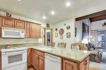 Fully equipped kitchen